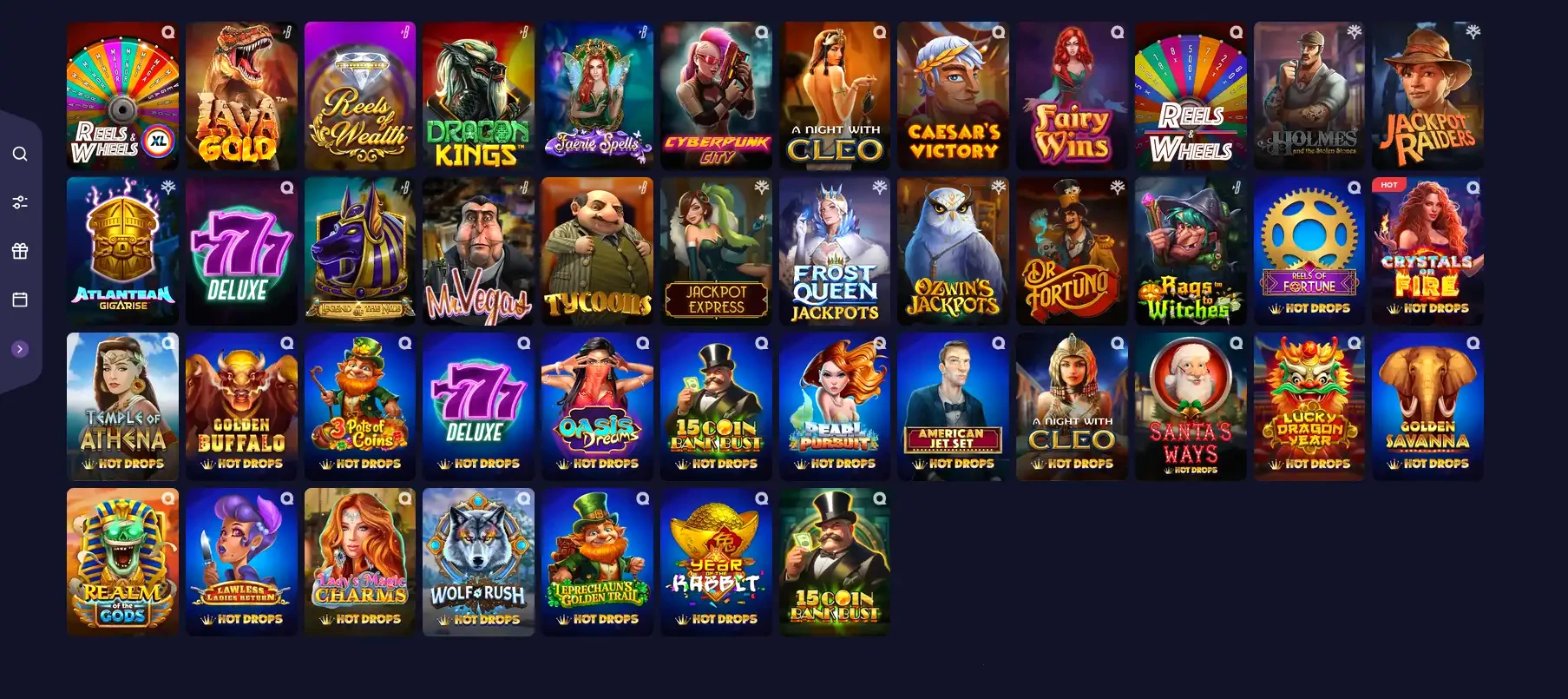 Voltslot online casino spelaanbod en live casino overzicht